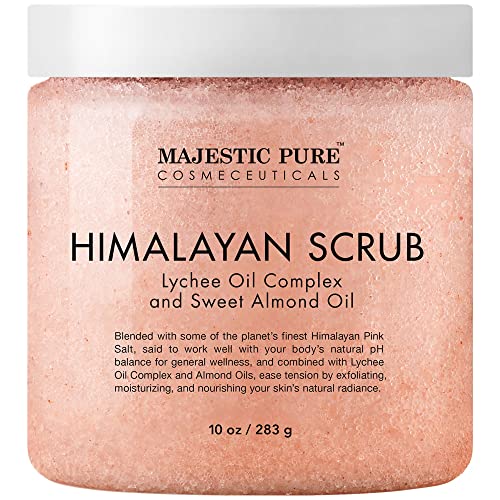 Luxury Himalayan Salt Body Scrub with Lychee Oil