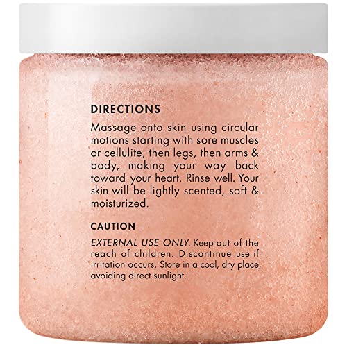 Luxury Himalayan Salt Body Scrub with Lychee Oil