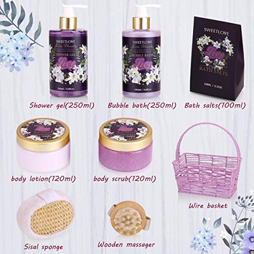 Luxury Lily & Lilac Bath and Body Gift Set