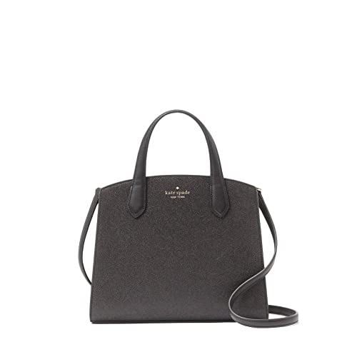 Kate Spade Tinsel Satchel Glitter Handbag - Black