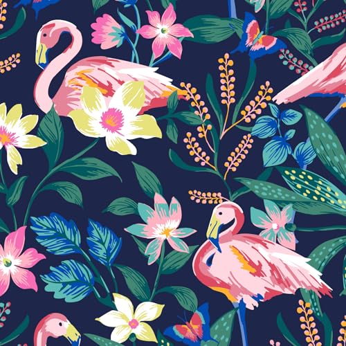 Vera Bradley Cotton Crossbody Purse, Flamingo Garden