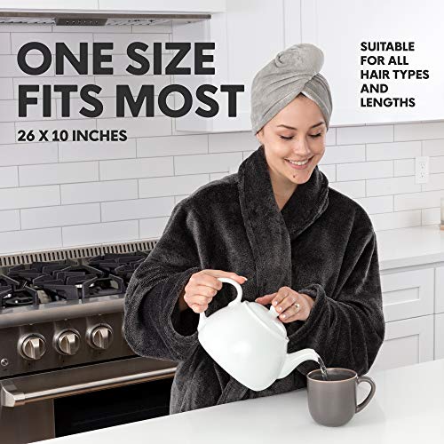 Evolatree Microfiber Hair Towel - Rapid Dry Turbans