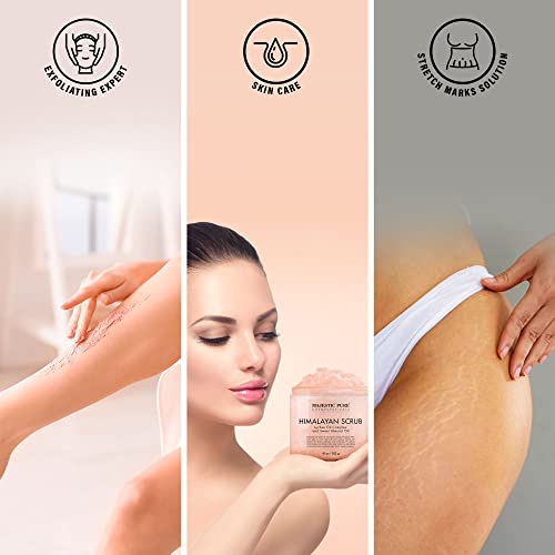 Luxury Himalayan Salt Body Scrub with Lychee Oil