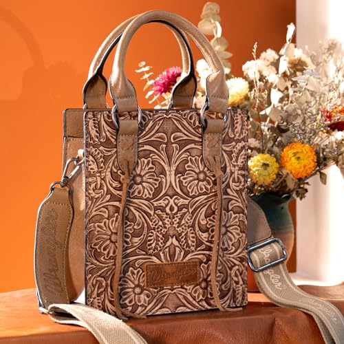 Wrangler Mini Tote bag: Fringe Crossbody Bag, Angel Khahi