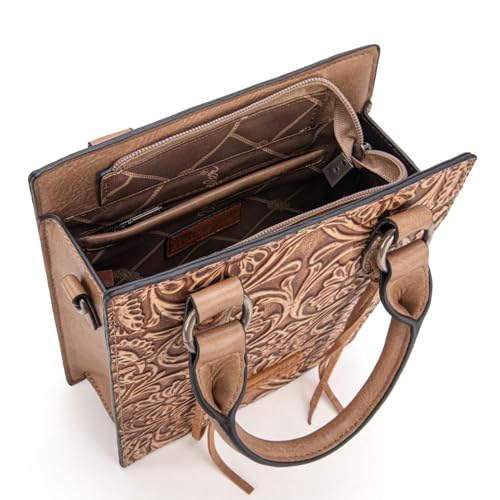 Wrangler Mini Tote bag: Fringe Crossbody Bag, Angel Khahi