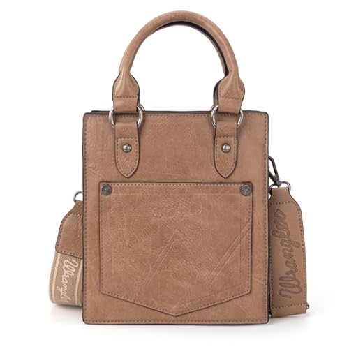 Wrangler Mini Tote bag: Fringe Crossbody Bag, Angel Khahi