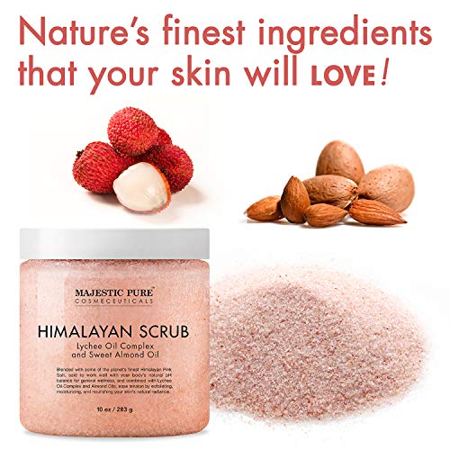 Luxury Himalayan Salt Body Scrub with Lychee Oil