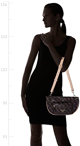 GUESS Women's Manhattan Belt Bag, Brown VIP Edition