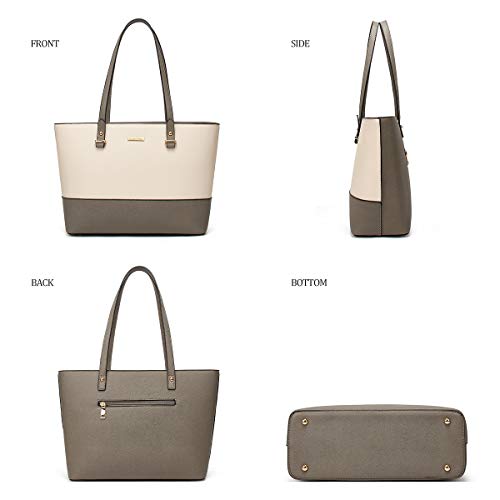 4pcs Women's Fashion Handbag Wallet Tote Shoulder Satchel