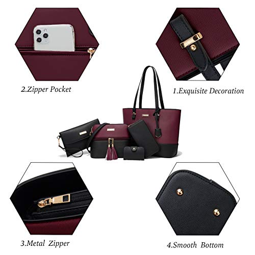 TcIFE VIP Women's Purse Handbag Shoulder Tote Wallet