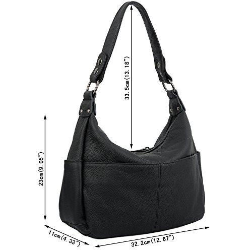 YALUXE Leather Shoulder Bag for Women VIP Shopping
