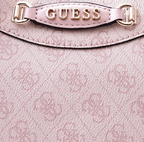 GUESS Women's Emera Girlfriend Satchel, Blush Logo, VIP Shopping