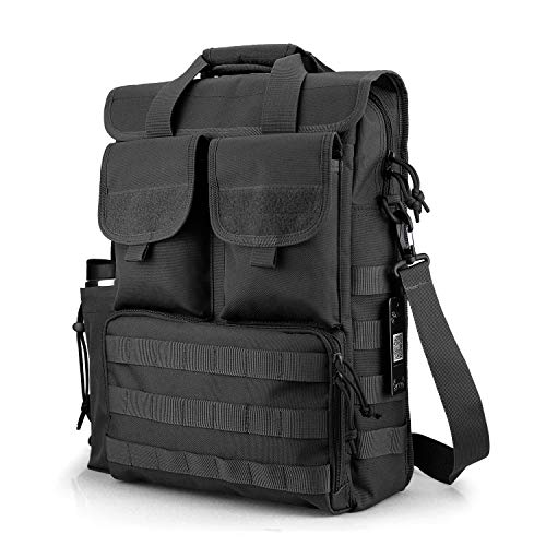 DYJ Military Tactical Briefcase Messenger Bag for VIP Men