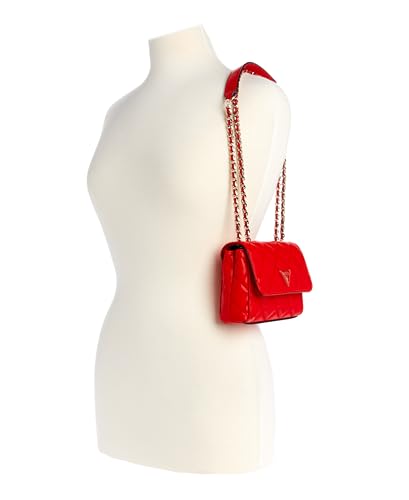 GUESS Women's Red Tali Mini Crossbody VIP Bag