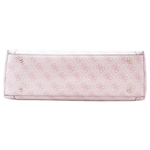 GUESS Women's Emera Girlfriend Satchel, Blush Logo, VIP Shopping