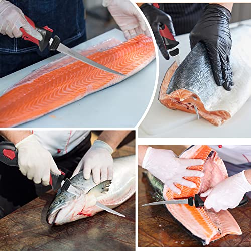 VIP Cordless Electric Fillet Knife with Ti-Nitride Blades