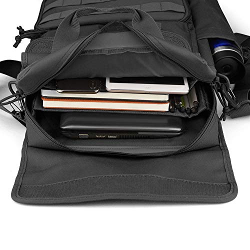 DYJ Military Tactical Briefcase Messenger Bag for VIP Men