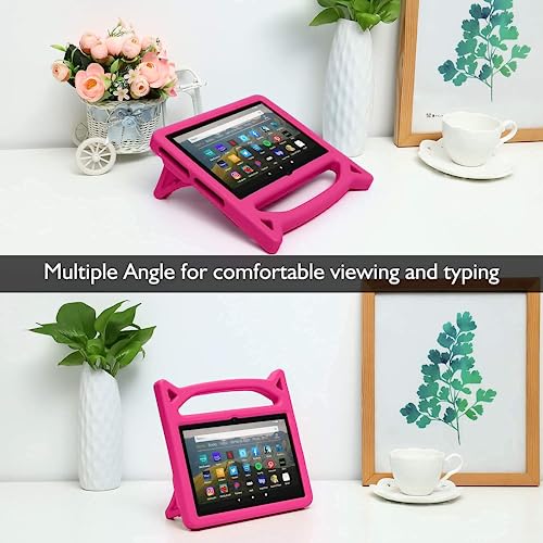 VIP Kids Kindle Fire 8 Case, Lightweight Magenta