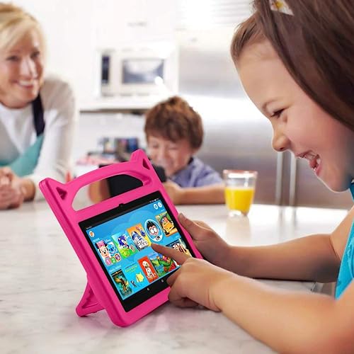 VIP Kids Kindle Fire 8 Case, Lightweight Magenta