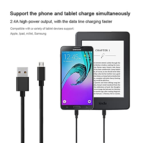 2 Pack USB Charger Cables for Kindle and Tablets