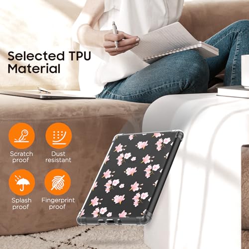 MoKo Case for Kindle Paperwhite - Pink Flowers