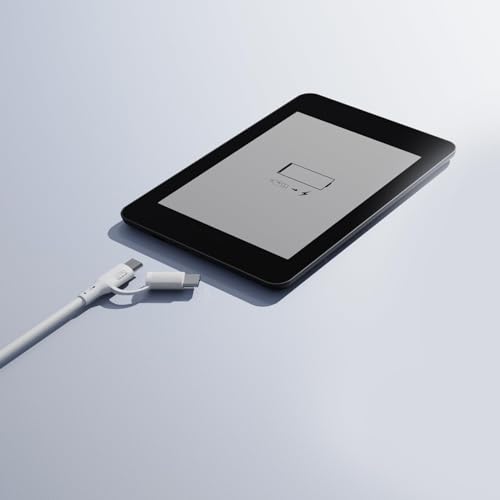 Kindle Charger Cord for VIP E-Readers - White