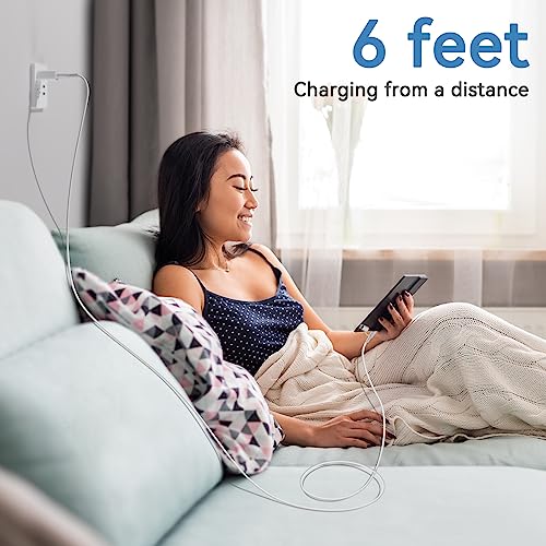 Kindle Charger Cord for VIP E-Readers - White