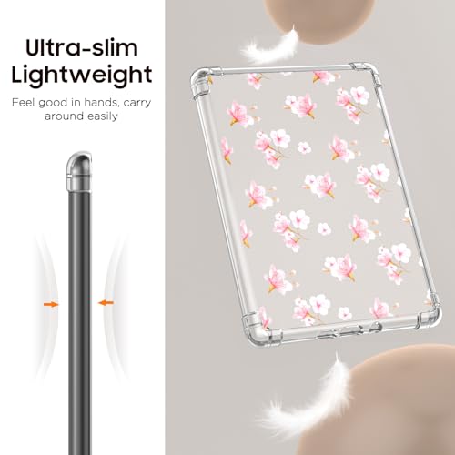 MoKo Case for Kindle Paperwhite - Pink Flowers