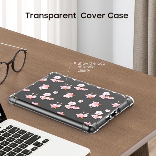 MoKo Case for Kindle Paperwhite - Pink Flowers