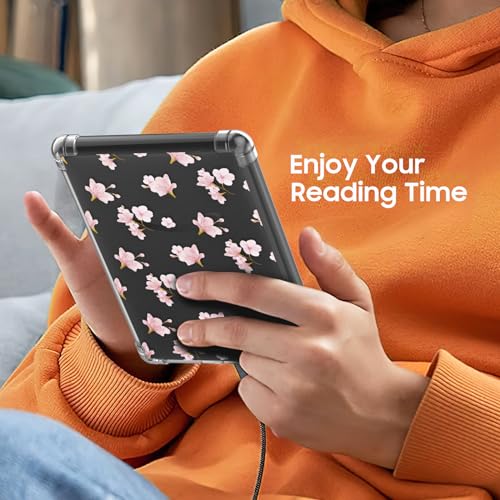 MoKo Case for Kindle Paperwhite - Pink Flowers