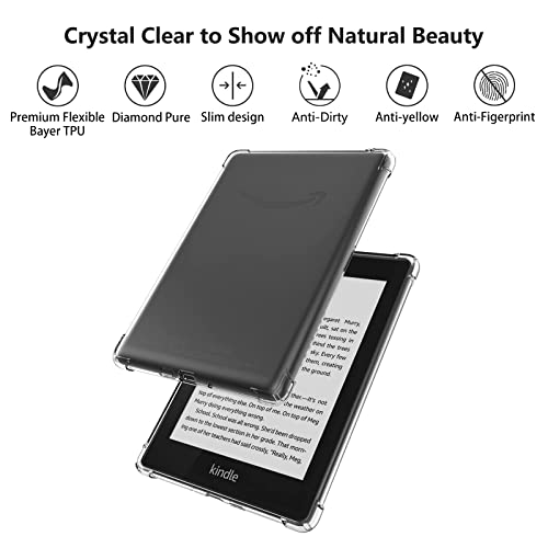 Clear Case & Screen Protector Set for 6" Kindle
