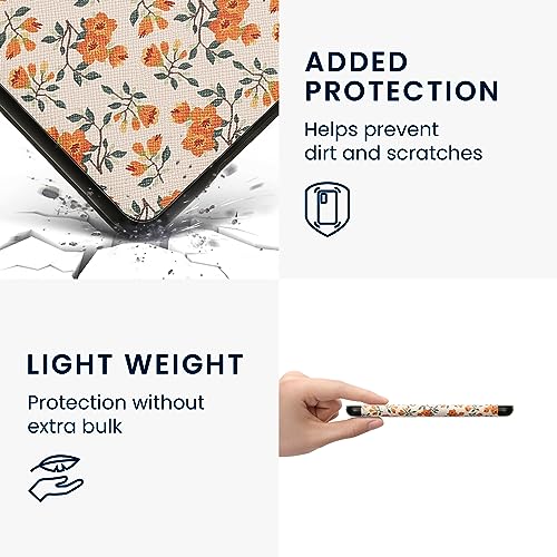 VIP Kindle (2022) Case - Yellow Flowers Design