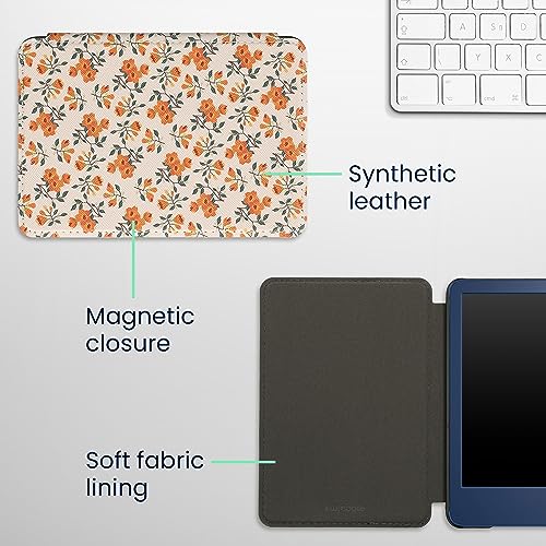 VIP Kindle (2022) Case - Yellow Flowers Design