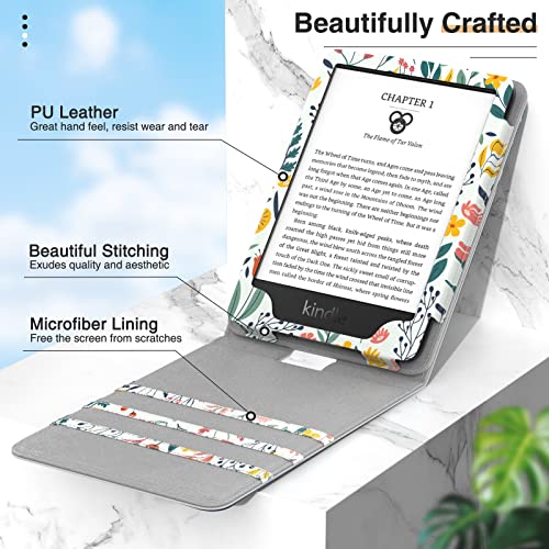 Vertical Flip Stand Case for All New Kindle