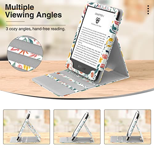 Vertical Flip Stand Case for All New Kindle