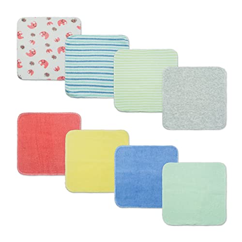 Luxurious Baby Terry Washcloths, Cotton Baby Wipes VIP Set
