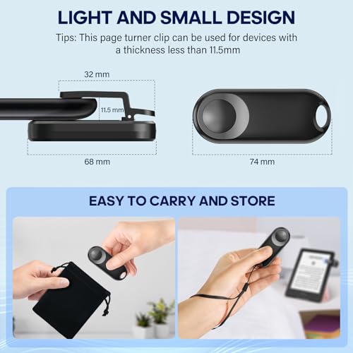 VIP Remote Control Page Turner for E-Readers