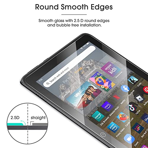 OMOTON 2 Pack Screen Protector for Amazon Kindle Fire