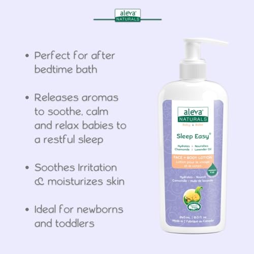 Aleva Naturals Baby Care Set for Peaceful Bedtime