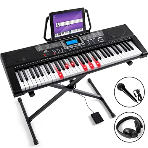 VIP Learning Keyboard with Lighted Keys, Stand & Pedal