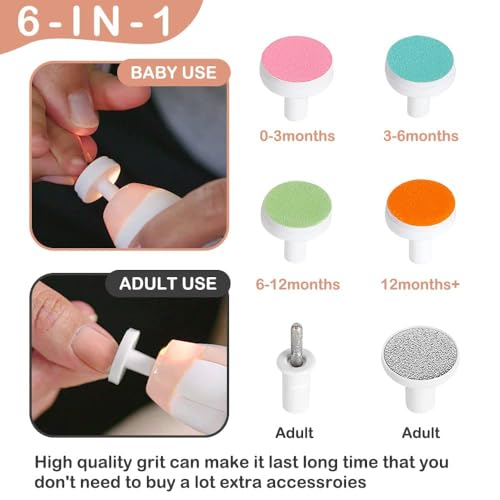 haakaa Electric Baby Nail Trimmer Manicure Set VIP