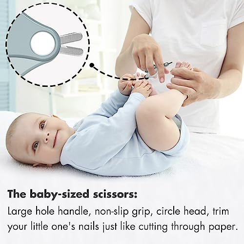 YIVEKO 4-in-1 Baby Nail Care Set with Cute Case