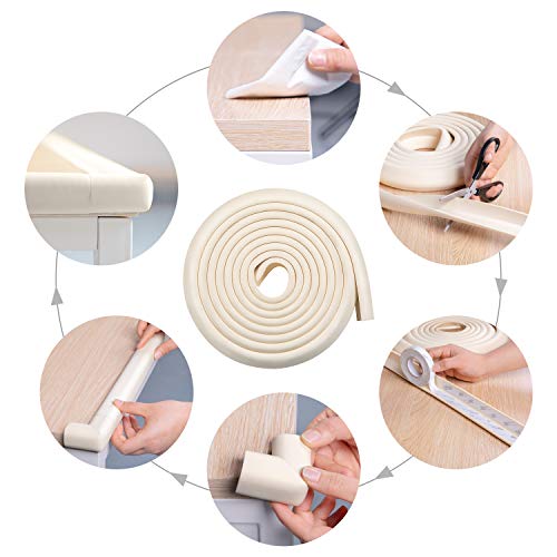MEETBABY Childproofing Set: Edge Guards, Corner Bumpers, Table Protectors