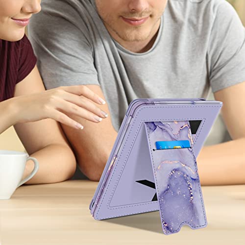 Lilac Marble Kindle Paperwhite Stand Case VIP Shopping