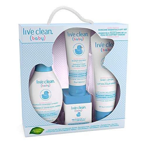 Live Clean Baby Gentle Moisture Gift Set, 4-Piece VIP