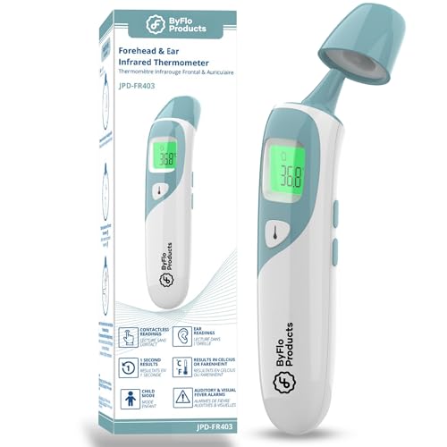 VIP Touchless Ear and Forehead Thermometer for All