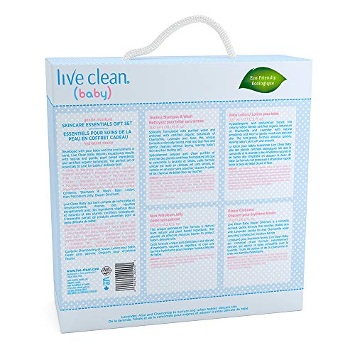 Live Clean Baby Gentle Moisture Gift Set, 4-Piece VIP