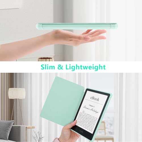 VIP Kindle Paperwhite Case, Light Shell Cover, Green