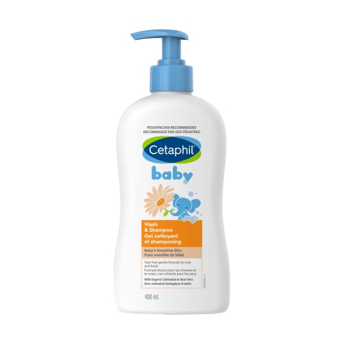 Cetaphil Baby Wash & Shampoo - Organic Calendula 400ml