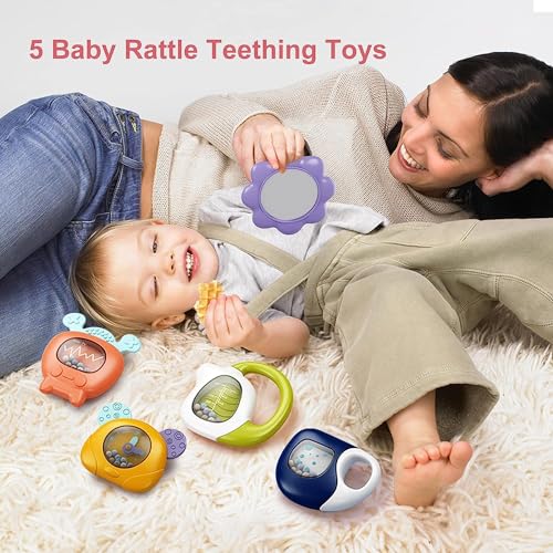 Baby Gym Play Mat with Piano & Toys